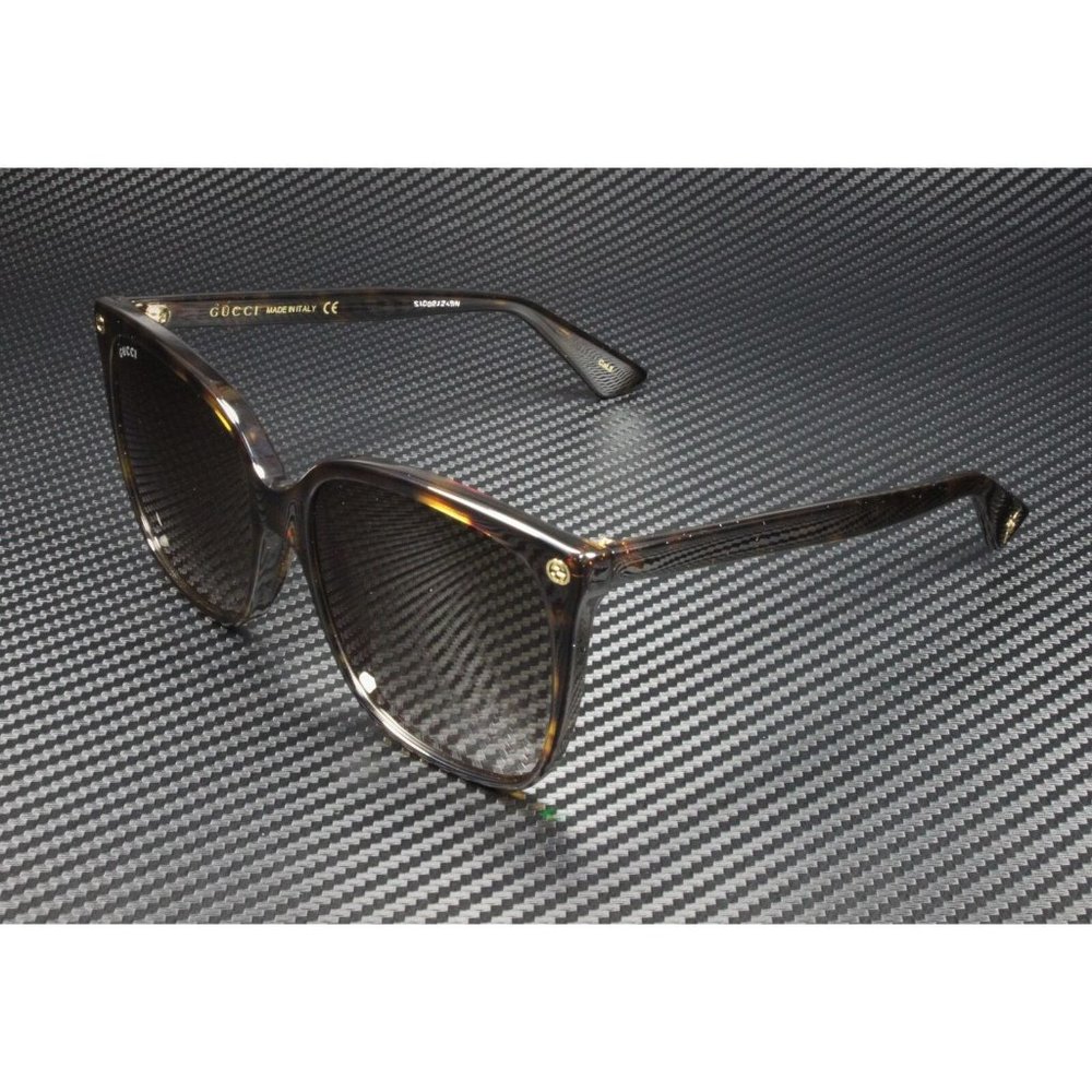 Women's Gucci Cat Eye Havana Sunglasses